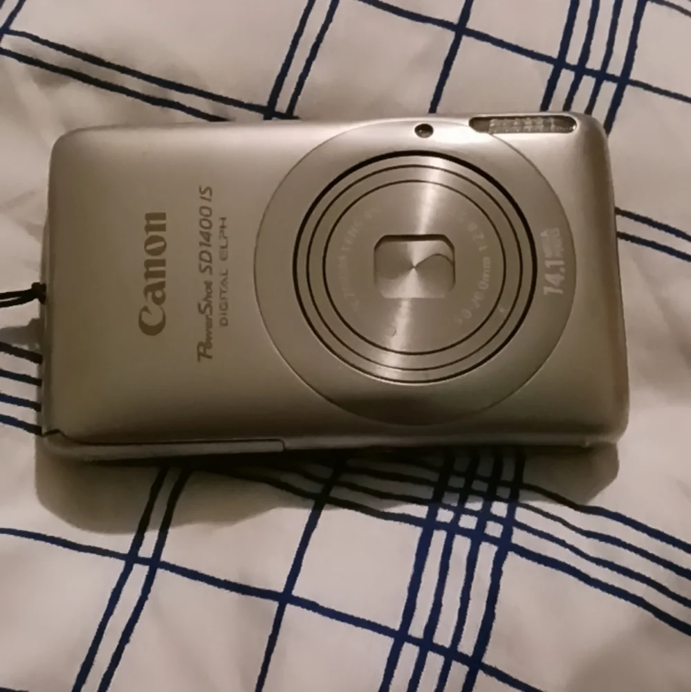 A digital camera used but in very good condition